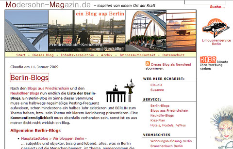 Modersohn-Magazin - ein Berlin-Blog
