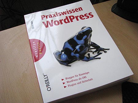 Buchcover: Praxiswissen WordPress