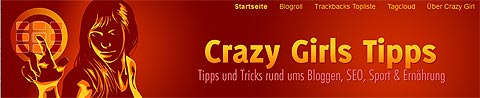 Website-Header Crazy Girls Tipps